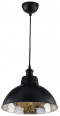 Viseča stropna svetilka Scrimi-1 1x60W E27 Black