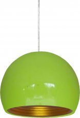 Candellux - Viseča stropna svetilka Pictor 1x60W E27 Green 