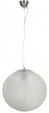 Candellux - Viseča stropna svetilka Lucida 35 1x60W E27 Transparent 