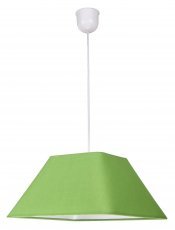 Candellux - Viseča stropna svetilka Robin 1x60W E27 Green