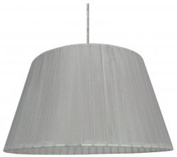 Candellux - Viseča stropna svetilka Tiziano 1x60W E27 Silver