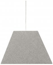 Candellux - Viseča stropna svetilka Standart 1x60W E27 Gray