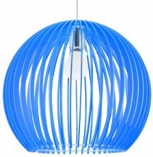Candellux - Viseča stropna svetilka Haga 1x60W E27 Blue