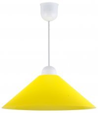 Viseča stropna svetilka Sava 1x60W E27 Yellow 