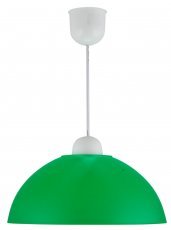 Candellux - Viseča stropna svetilka Mika E27 1x60W Green 