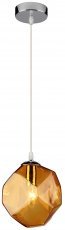 Viseča stropna svetilka Jewel 1x40W E14 Yellow