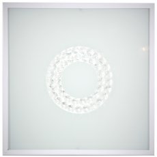 Candellux - Plafonjera Lux 16W LED 6500K White Small Ring 