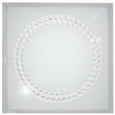 Candellux - Plafonjera Lux 16W LED 4000K Satin Big Ring 