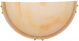 Stenska svetilka Dalos 1/2 1x60W E27 Beige