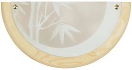 Stenska svetilka Bamboo 1/2 1x60W E27 Pine 