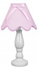 Namizna svetilka Lola 1x40W E14 Pink 
