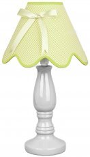 Namizna svetilka Lola 1x40W E14 Pistachio 