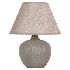 Candellux - Namizna svetilka Crobi 1x40W E14 Brown