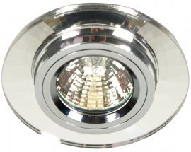 Reflektorska svetilka SS-10 CH/WH 1x50W MR16 Chrome/Glass