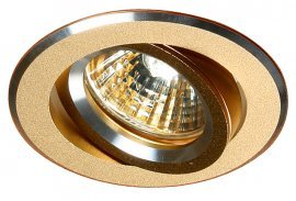 Candellux - Reflektorska svetilka UA-01 SNG 1x50W MR16 Satin/Gold