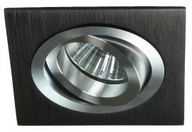 Reflektorska svetilka UA-02 STB/AL 1x50W MR16 Satin/Black