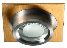 Reflektorska svetilka SC-02 SNG/AL 1x50W MR16 Satin/Gold