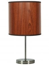Namizna svetilka Timber 1x60W E27 Oak