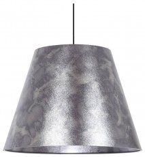 Candellux - Viseča stropna svetilka Atino-3 35cm 1x60W E27 Silver