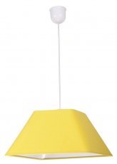 Candellux - Viseča stropna svetilka Robin 1x60W E27 Yellow