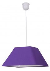 Viseča stropna svetilka Robin 1x60W E27 Violet