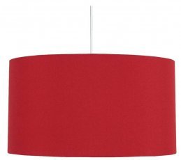 Candellux - Viseča stropna svetilka Onda 1x60W E27 Red