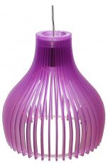 Candellux - Viseča stropna svetilka Buren 1x60W E27 Violet