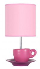 Candellux - Namizna svetilka Cynka 1x60W E27 Pink 