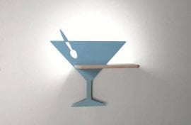 Otroška luč Piccolo s stikalom 4W LED Niebieski