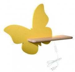 Otroška luč Butterfly s stikalom 5W LED 4000K IQ Golden (with plug)