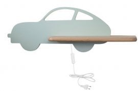 Otroška luč Car s stikalom 5W LED 4000K IQ Mint (with plug)