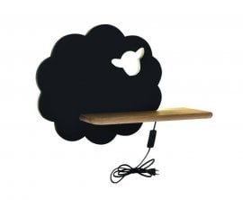 Otroška luč Sheep s stikalom 5W LED 4000K IQ Black (with plug)