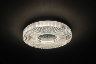 Candellux - Plafonjera Shon 24W LED 38,5cm Transparent