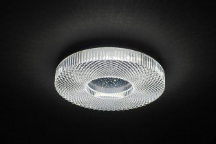 Candellux - Plafonjera Shon 24W LED 38,5cm Transparent