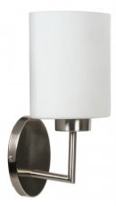 Candellux - Stenska svetilka Visola 1x60W E27 Matt Nickel