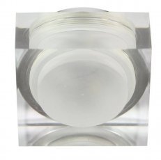 Candellux - Reflektorska svetilka SAK-02 AL/TR LED 3W 230V Acrylic Glass