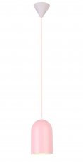 Candellux - Viseča stropna svetilka Oss 1x40W E27 Pink