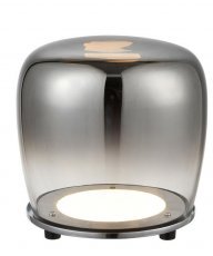 Candellux - Namizna svetilka Berloz 1x18W LED 3000K 40cm Black