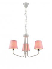 Candellux - Viseča stropna svetilka York 3x60W E14 Pink