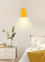 Candellux - Viseča stropna svetilka Oss 1x40W E27 Yellow