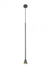 Viseča stropna svetilka Tucson 1x40W GU10 Gray