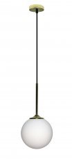 Candellux - Viseča stropna svetilka Glasgow-1 1x40W E27 Golden
