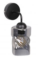 Stenska svetilka Felis 1x60W E27 Black/Chrome