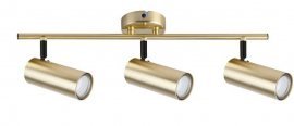 Candellux - Stropna svetilka Colly 3x15W GU10 Brass
