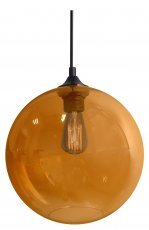 Viseča stropna svetilka Edison 25 1x60W E27 Amber
