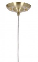 Candellux - Viseča stropna svetilka Prima gold E27 