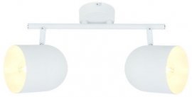 Stropna svetilka Azuro 2x40W E27 - bela