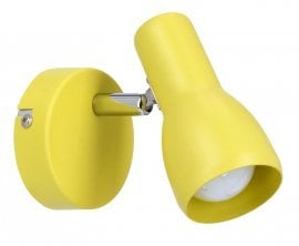 Stenska svetilka Picardo 1x40W E14 - rumena