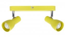 Stropna svetilka Picardo 2x40W E14 - rumena