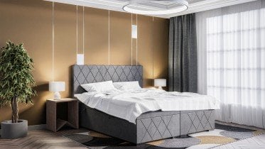 Laverto - Boxspring postelja Royal